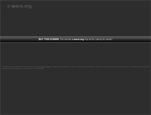 Tablet Screenshot of c-wave.org